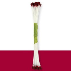 Støvdragere, lille, vinrøde, 50 stk