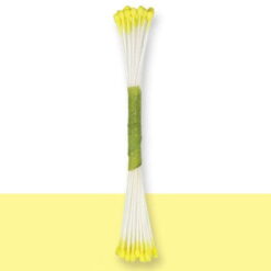 Støvdragere, mellem, citrongul, 50 stk