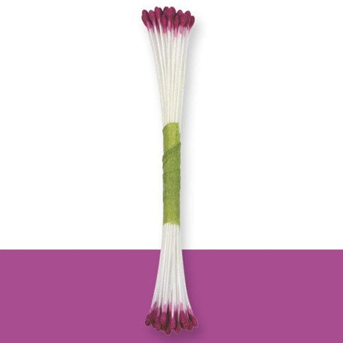 Støvdragere, mellem, lilla, 50 stk