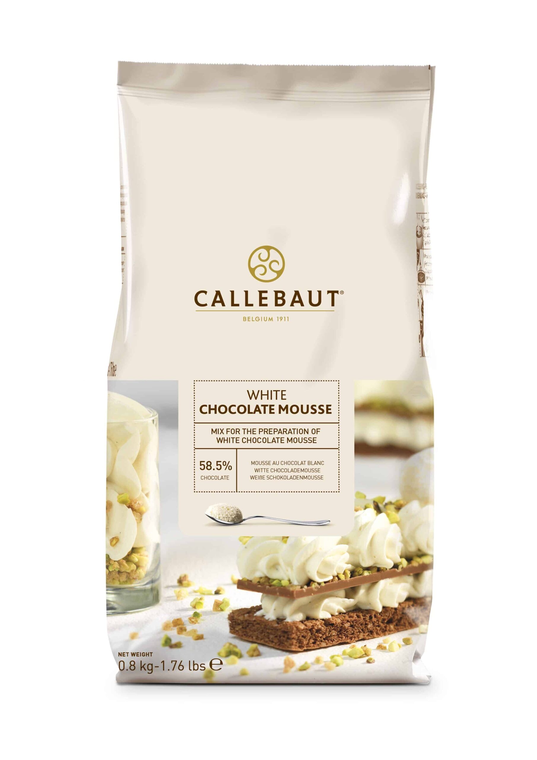 Callebaut hvid chokolademousse