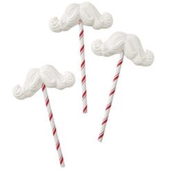 Chokoladeform til julemandens skaeg