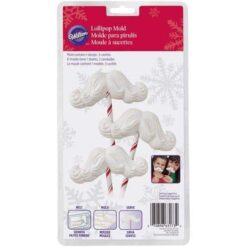 Chokoladeform til julemandens skaeg