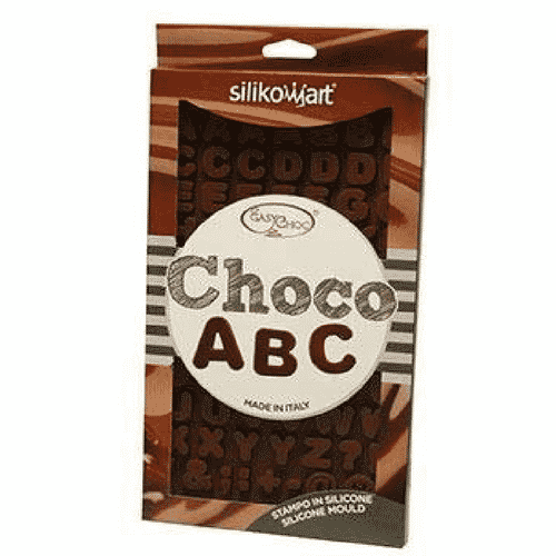 Silikomart Chokoladeform til bogstaver - Choco ABC - Billede 2