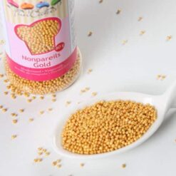 guld krymmel til romkugler