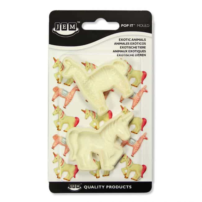 JEM Pop It udstikker til unicorn og lama - Billede 3
