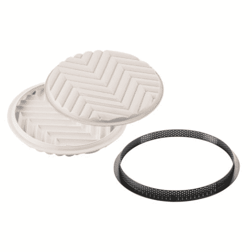 Silikomart Tærtering og silikoneform - Kit Tarte Grafique - Billede 2