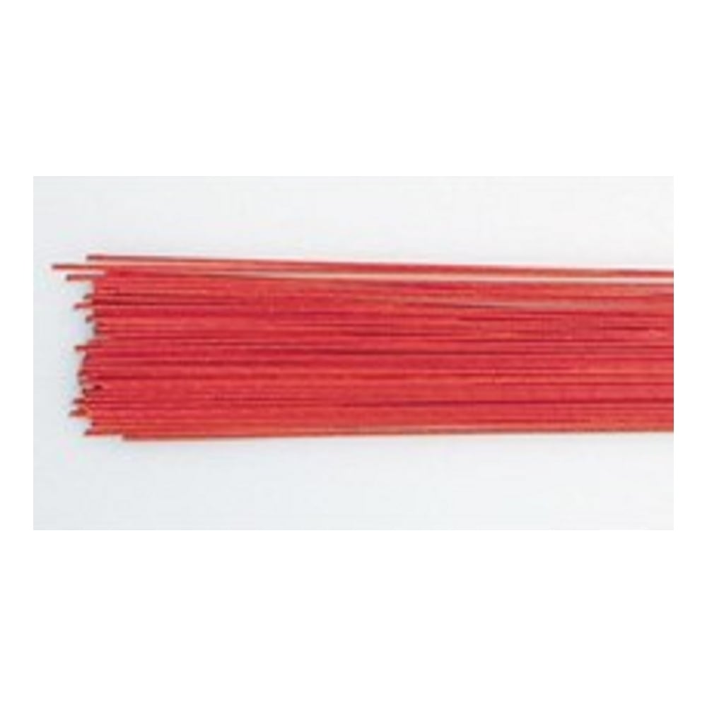 Culpitt Blomster wire, rød, 50 stk (24 gauge/0,5 mm) – Blomstertråd