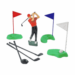 Alternative view of PME Topfigur med golfspiller - 13 dele