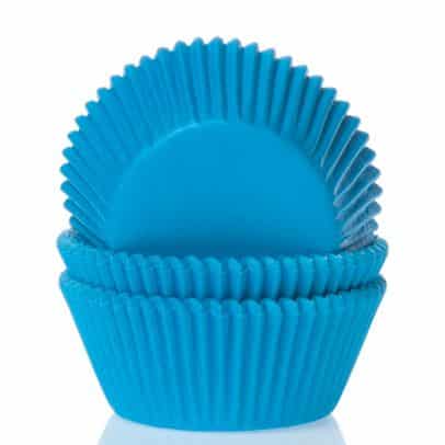 Mini muffins Cyan Blue, 60 stk.