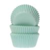 Mini muffinsforme Mint, 60 stk.