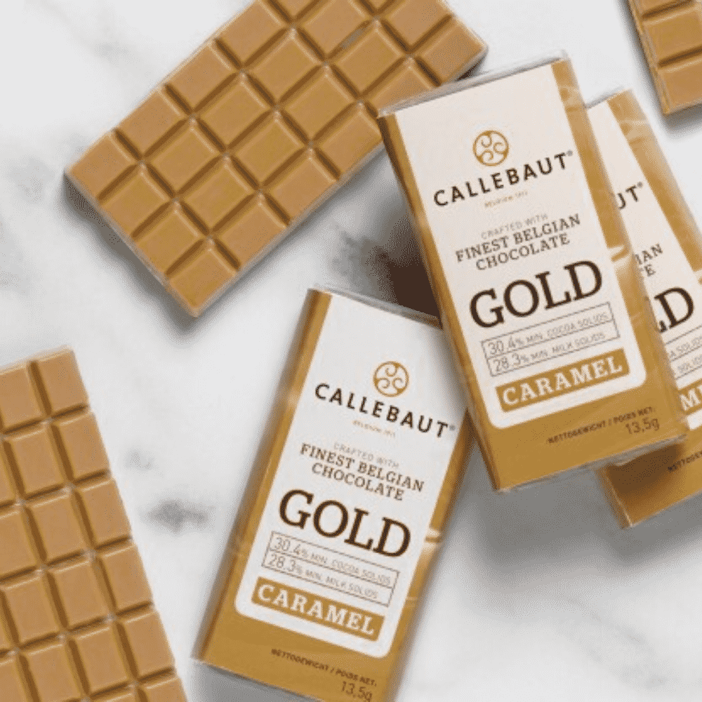 Callebaut Gold - mini-bar, 75 stk.
