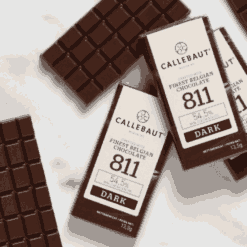 Callebaut chokolade, moerk - mini-bar, 75 stk.