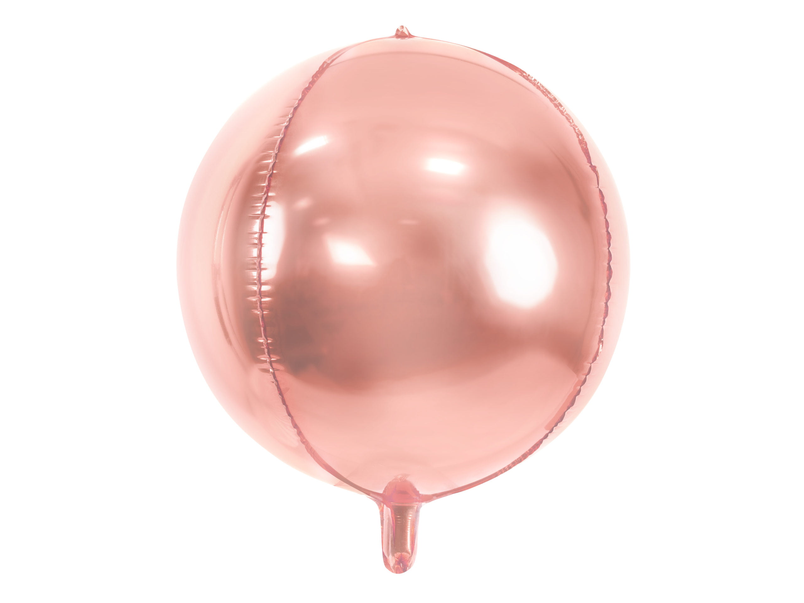 PartyDeco Folie Ballon, 40 cm, rose gold - Billede 2