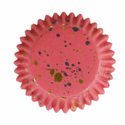 PME Muffinsforme, folie - Pink med guld, 30 stk (2)