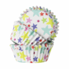 PME Muffinsforme, folie - Stjerner, 30 stk