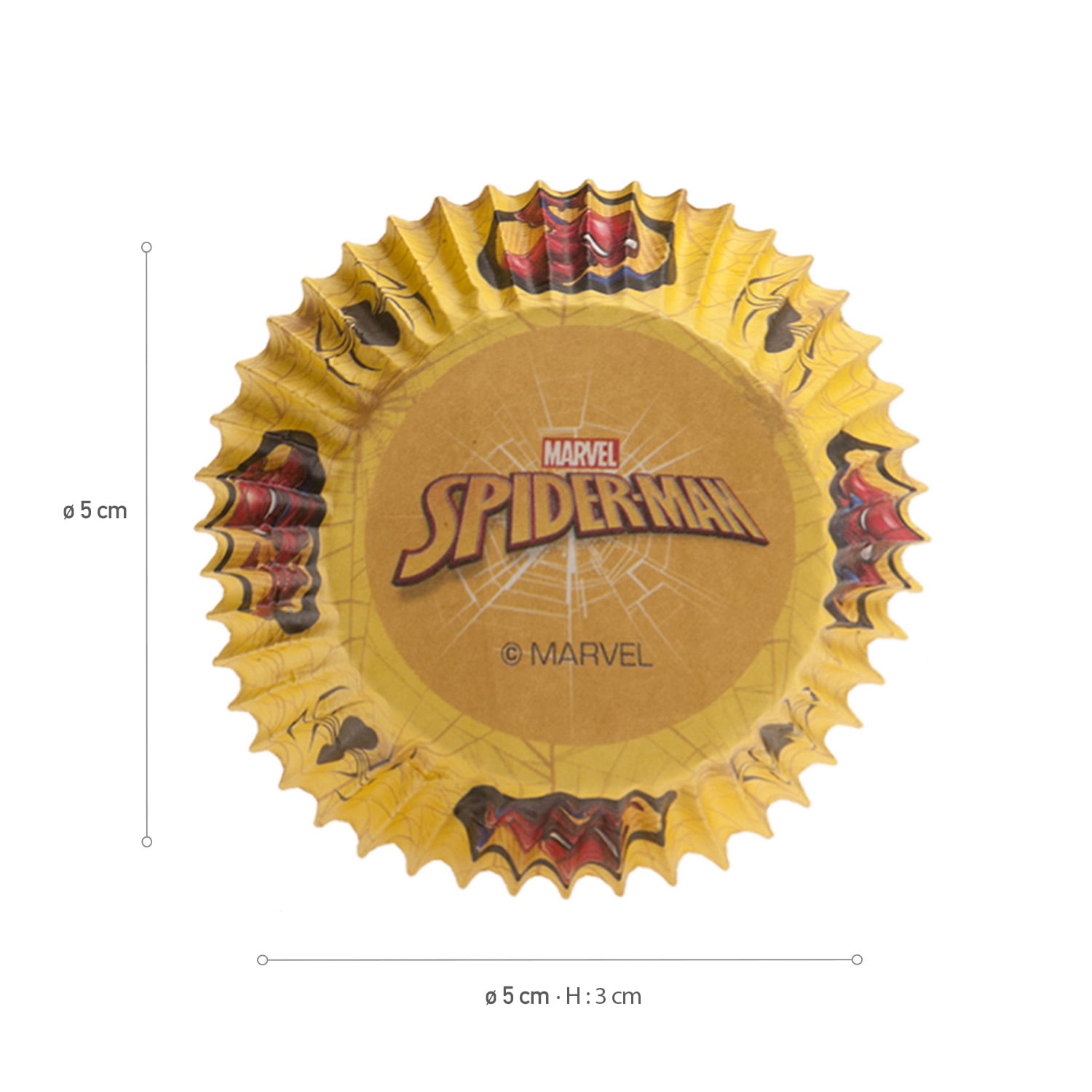 Dekora Muffinsforme med Spiderman, 25 stk. - Billede 5