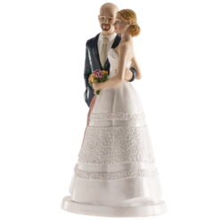 Alternative view of Dekora Topfigur til bryllupskage - Prag, 18 cm