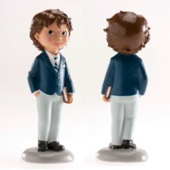 Dekora Topfigur til konfirmationskage - Pedro, 15 cm