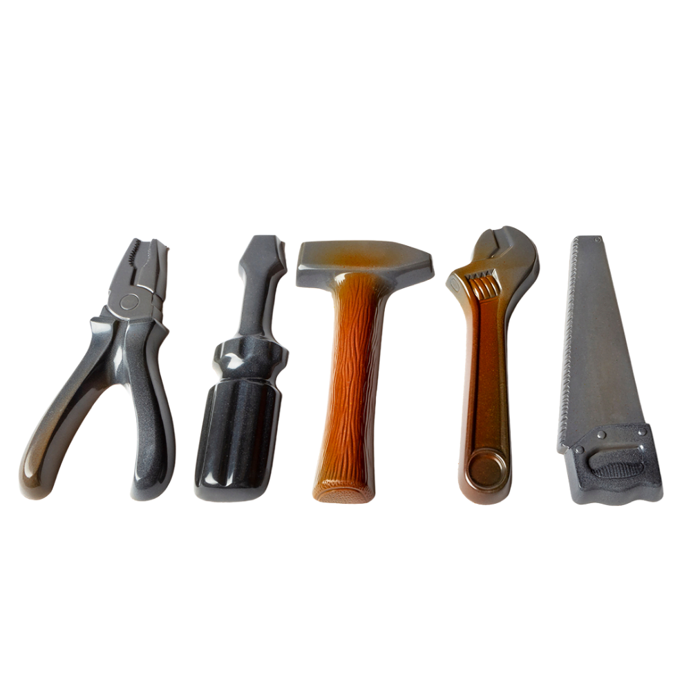 CW Chokoladeform Tools 5 Fig. – hård plast /polycarbonate - HA640018