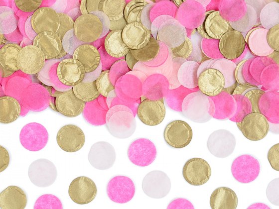 Partydeco Confetti pink mix, 3 g