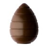CW Chokoladeform Egg Striped 135 x 95 mm - polycarbonate - CF0716