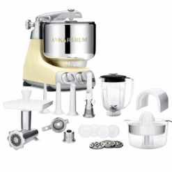Ankarsrum Assistent Original AKM 6230 - Cremegul + De Luxe Pakken