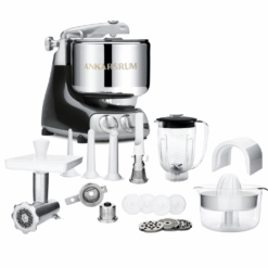 Ankarsrum Assistent Original AKM 6230 - Hoejglans sort + De Luxe Pakken