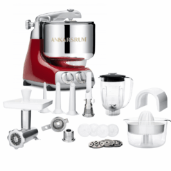 Ankarsrum Assistent Original AKM 6230 - Roed + De Luxe Pakken