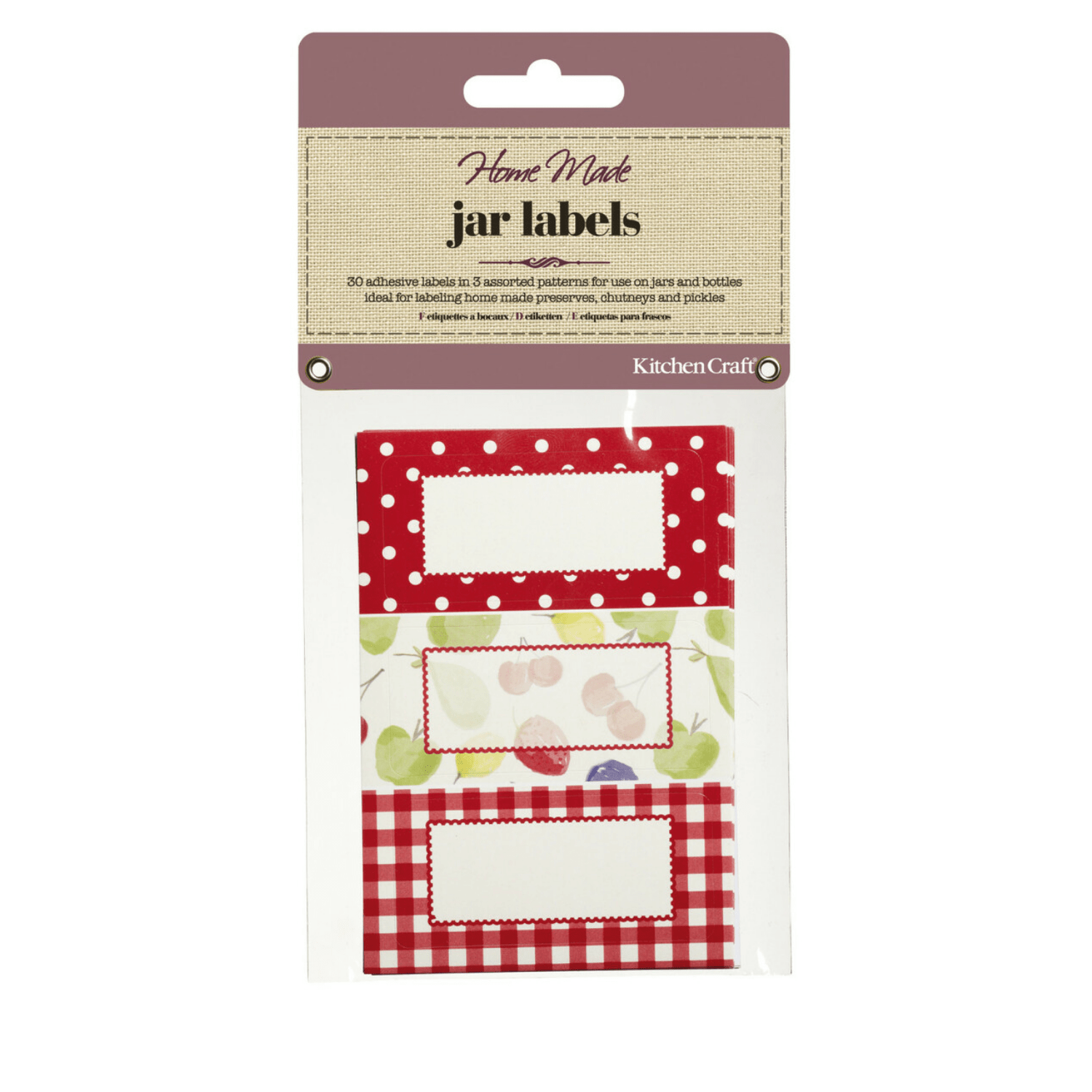 Home Made Labels, 30 stk.