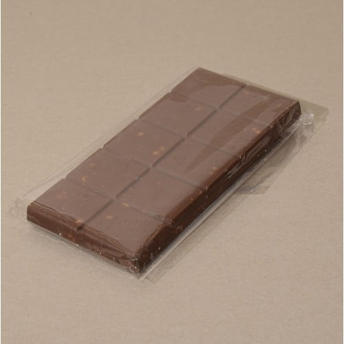 NR Cellofanpose til chokoladebar - med tape-lukning - 5 stk.