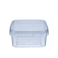 Condiboette med laag, 600 ml (ca. 13 x 13 x 6 cm udvendig)