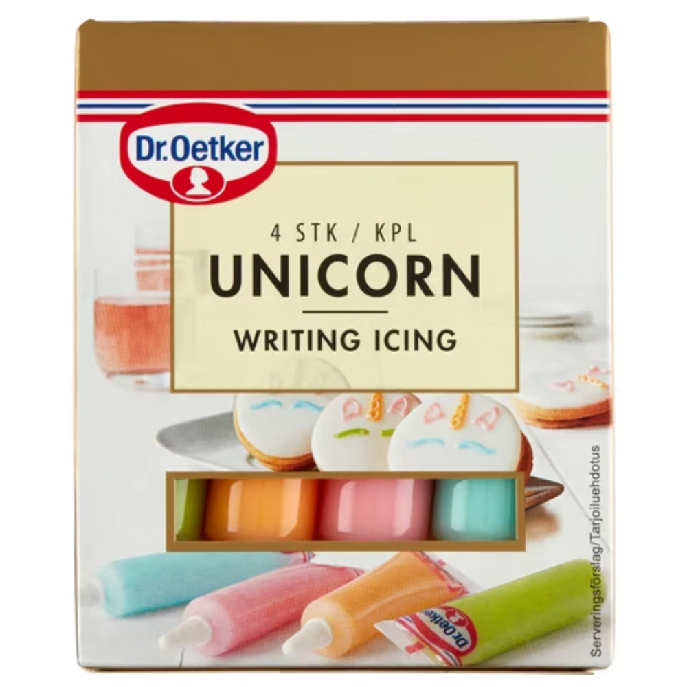 Dr. Oetker Unicorn Writing Icing 76g