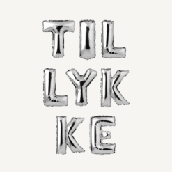 Folieballonner TILLYKKE