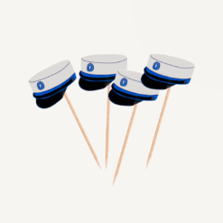 Kagetoppere - blaa student, 30 stk