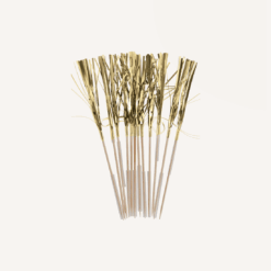 Pyntpinde, guld - 12 stk.