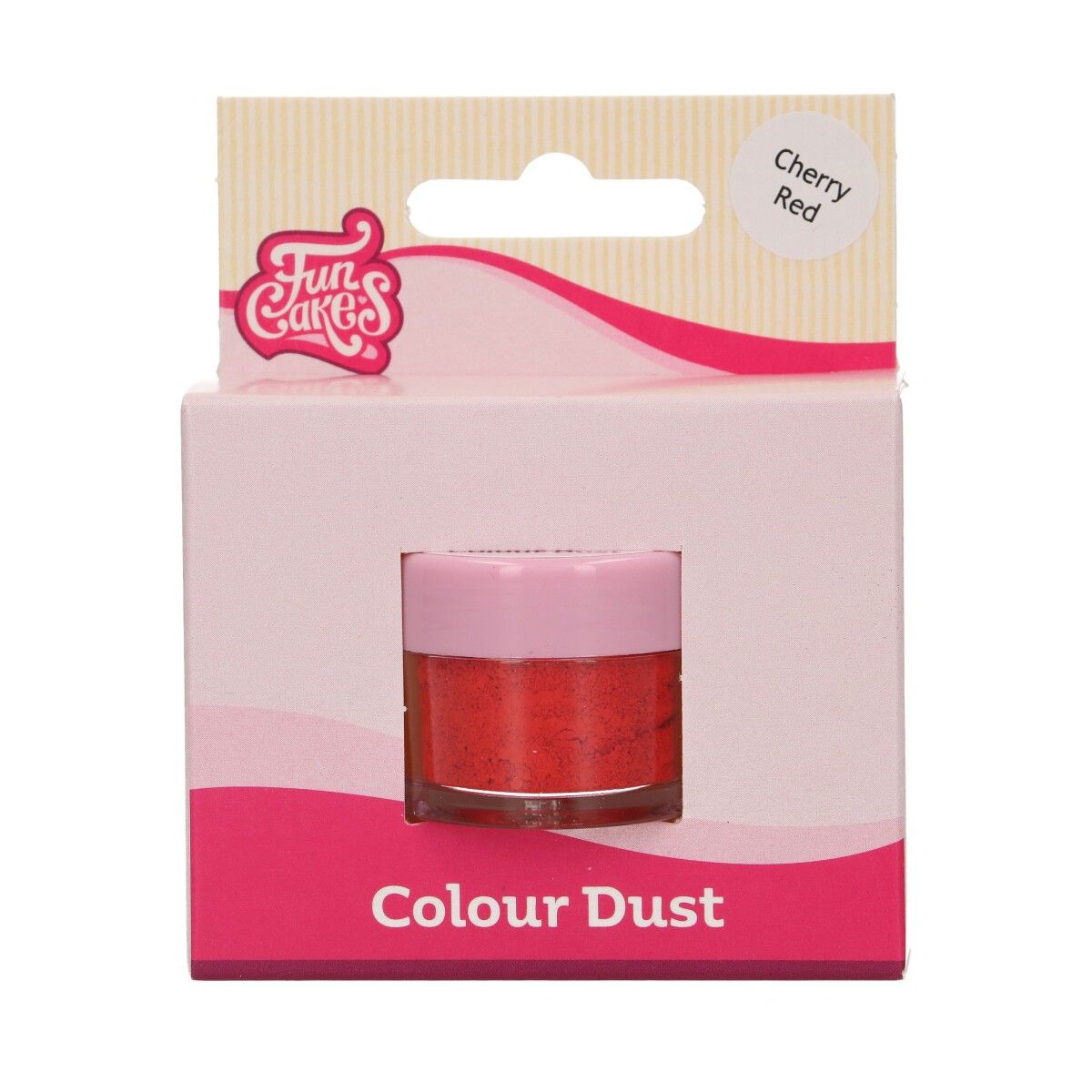 FunCakes Dust Cherry Red