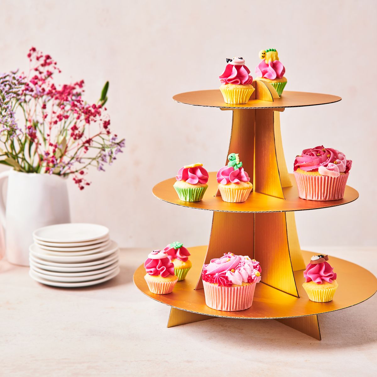 FunCakes Cupcake Stativ - Guld