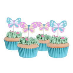 PME Cupcaketoppere med kyllinger, 24 stk.