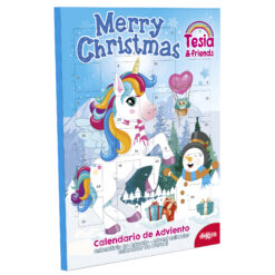 Unicorn Julekalender med chokolade