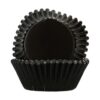 FunCakes Muffinsforme - Metallic Black 48 stk.