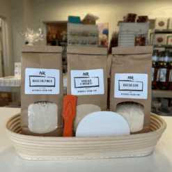 Starkit til brød i hævekurv