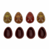 Chokoladeæg - Floral, 21 halve
