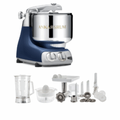 Ankarsrum Assistent Original Havblå AKM 6230 - Ocean Blue + De Luxe Pakken