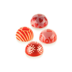 Silikomart Choco Stamp 4 stk - Love