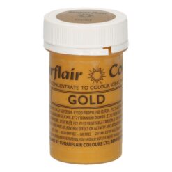 Sugarflair Pastefarve Guld - 25 g